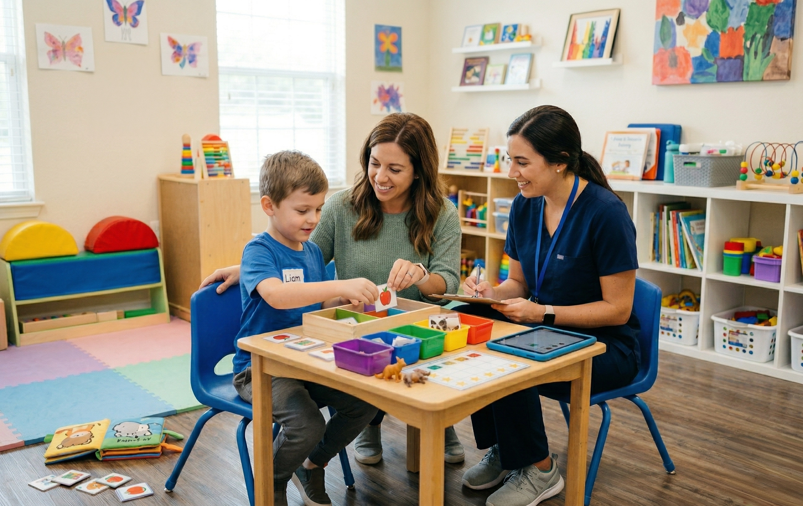 Child's first ABA assessment